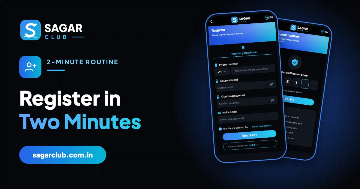 How to Register on Sagar Club in Two Minutes (Without Mistakes)