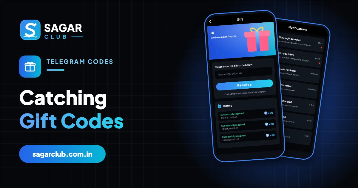 Sagar Club Gift Codes: How to Catch Them (and Avoid Scams) guide