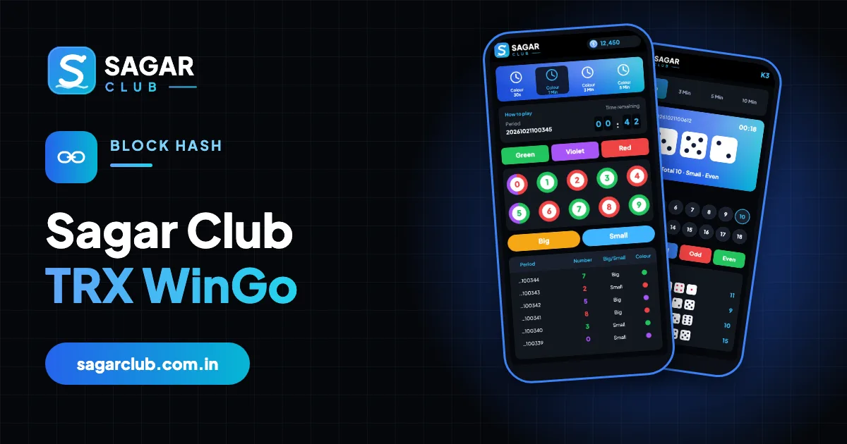 Sagar Club TRX WinGo guide